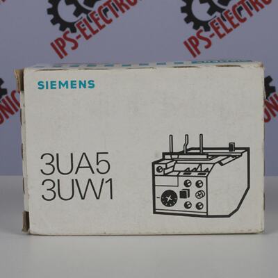 SIEMENS 3UA5 3UW1 3UA52 001E 2.5  4 A REL  6 mesi di garanzi