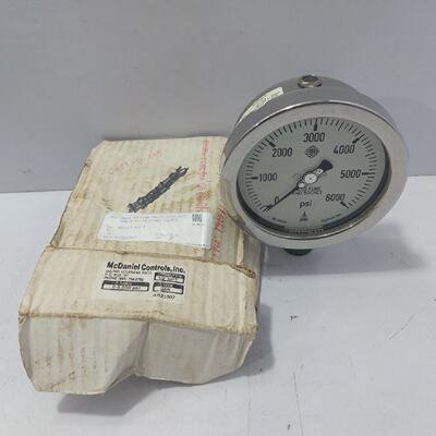 McDaniel Controls G6K Gauge 12 NPT