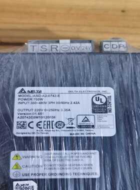 台达高压380480V伺服驱动器A2款ASD-A2-074(亚飞商行）