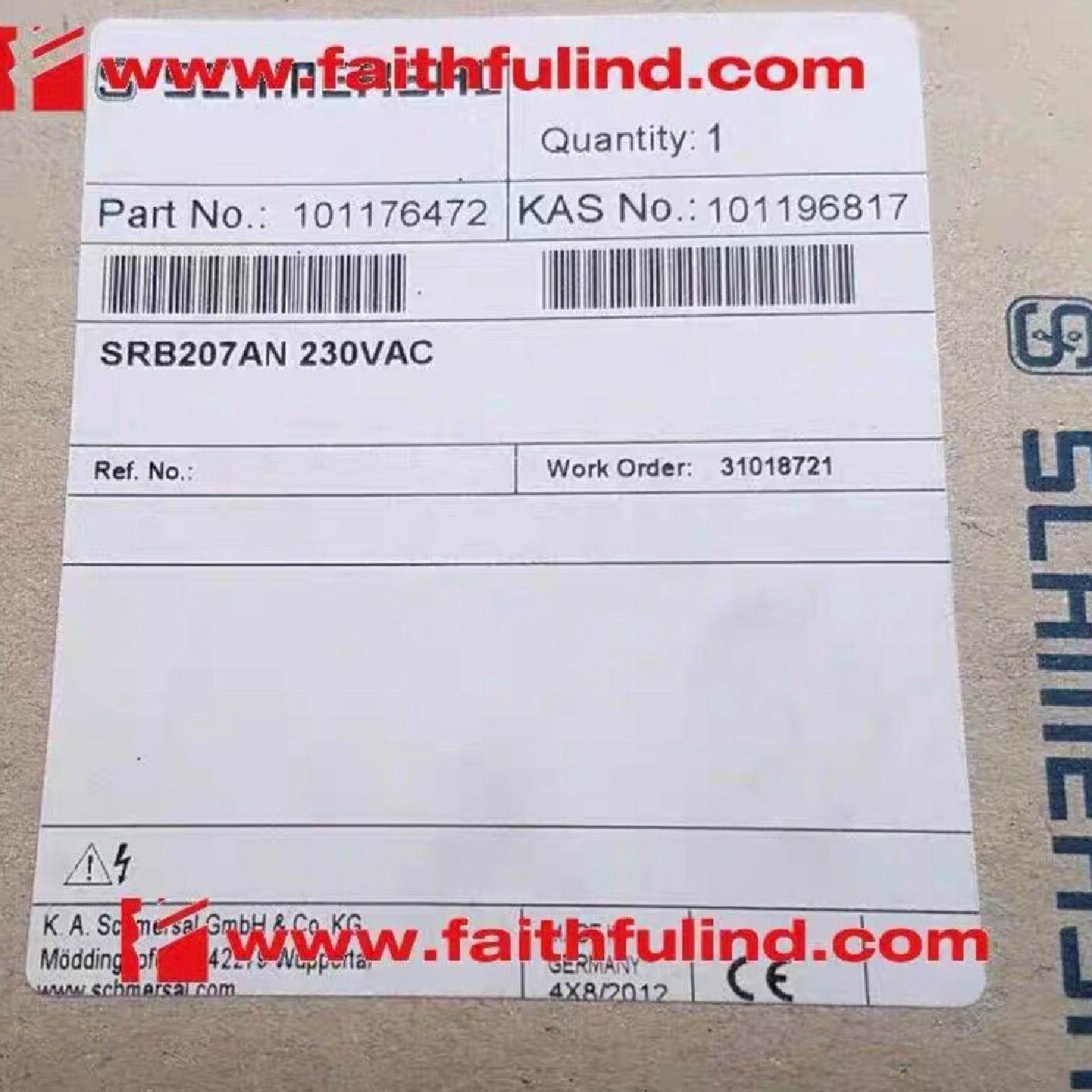 【询价】SCHMERSRL施迈赛安全继电器SSW303HV-2S适用