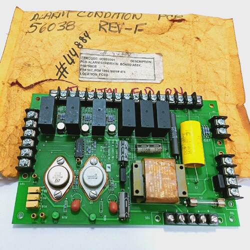 56037 REV.C PCB CARD 56038 REV F BAYLOR COMPANY