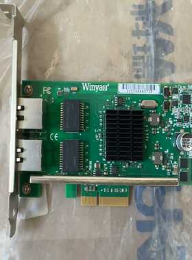 WinyaoWY576T-POE双口千兆网卡，全新拆机，P--议价商品