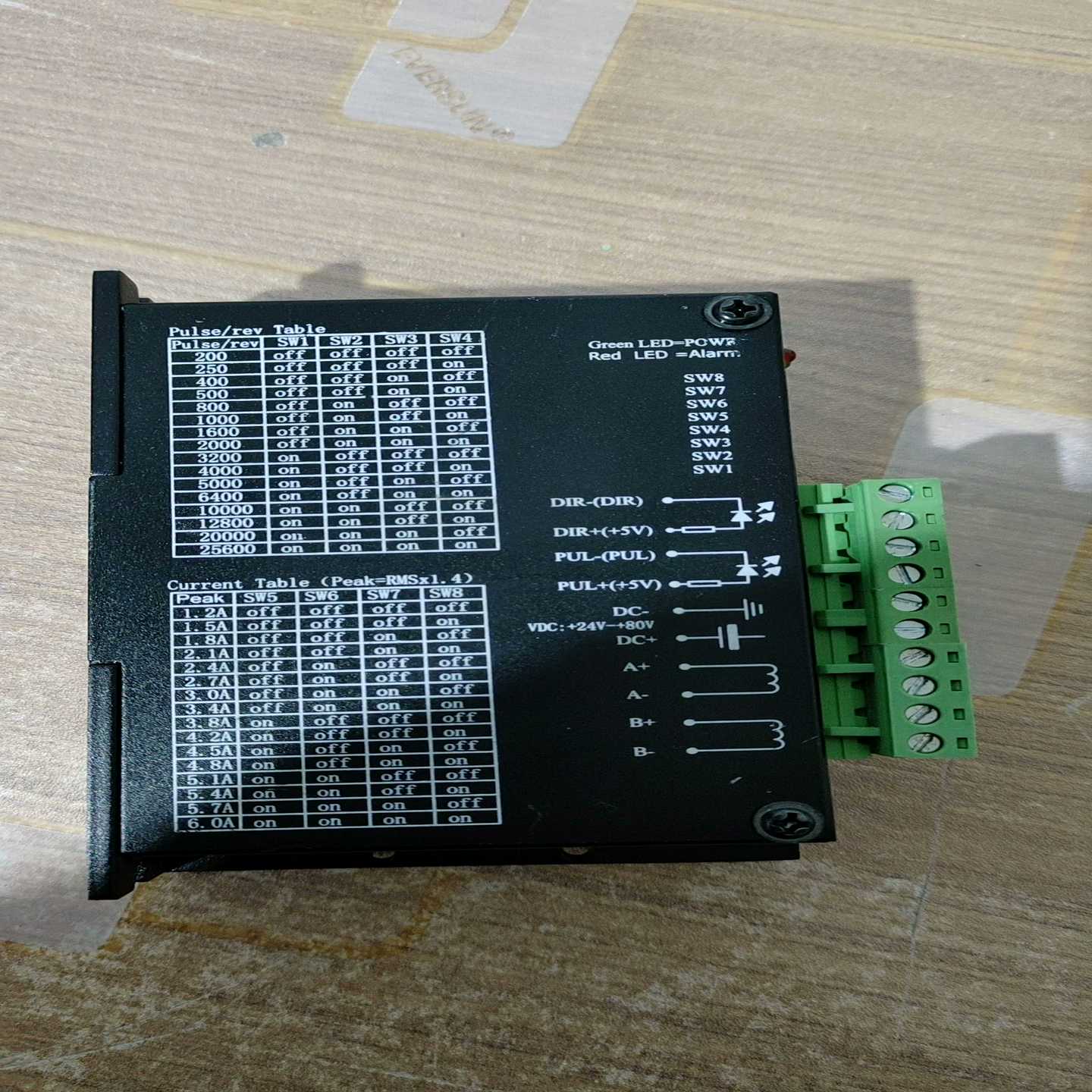 【议价】步进细分驱动器Dc24一80v45适用