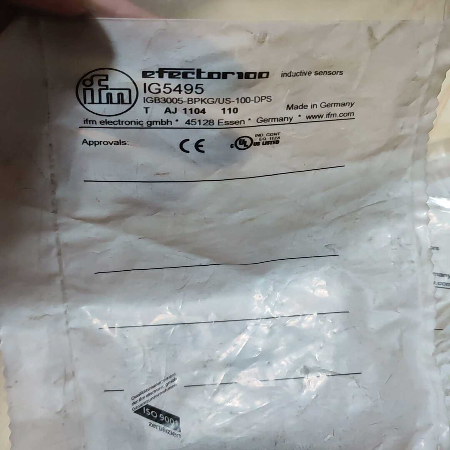 德国IFMIG5495传感器询价