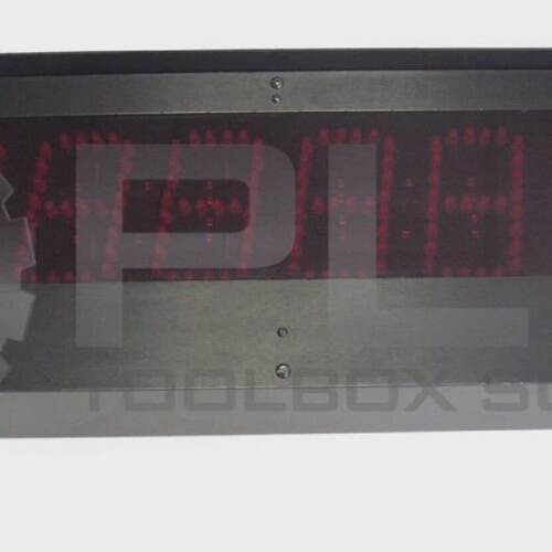 NEW VORNE INDUSTRIES 77256M12S006 RED LIGHT DIGITAL COUNTER