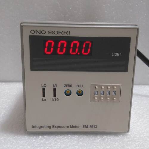 Used ONO SOKKI  EM8013  Integrating Exposure Meter