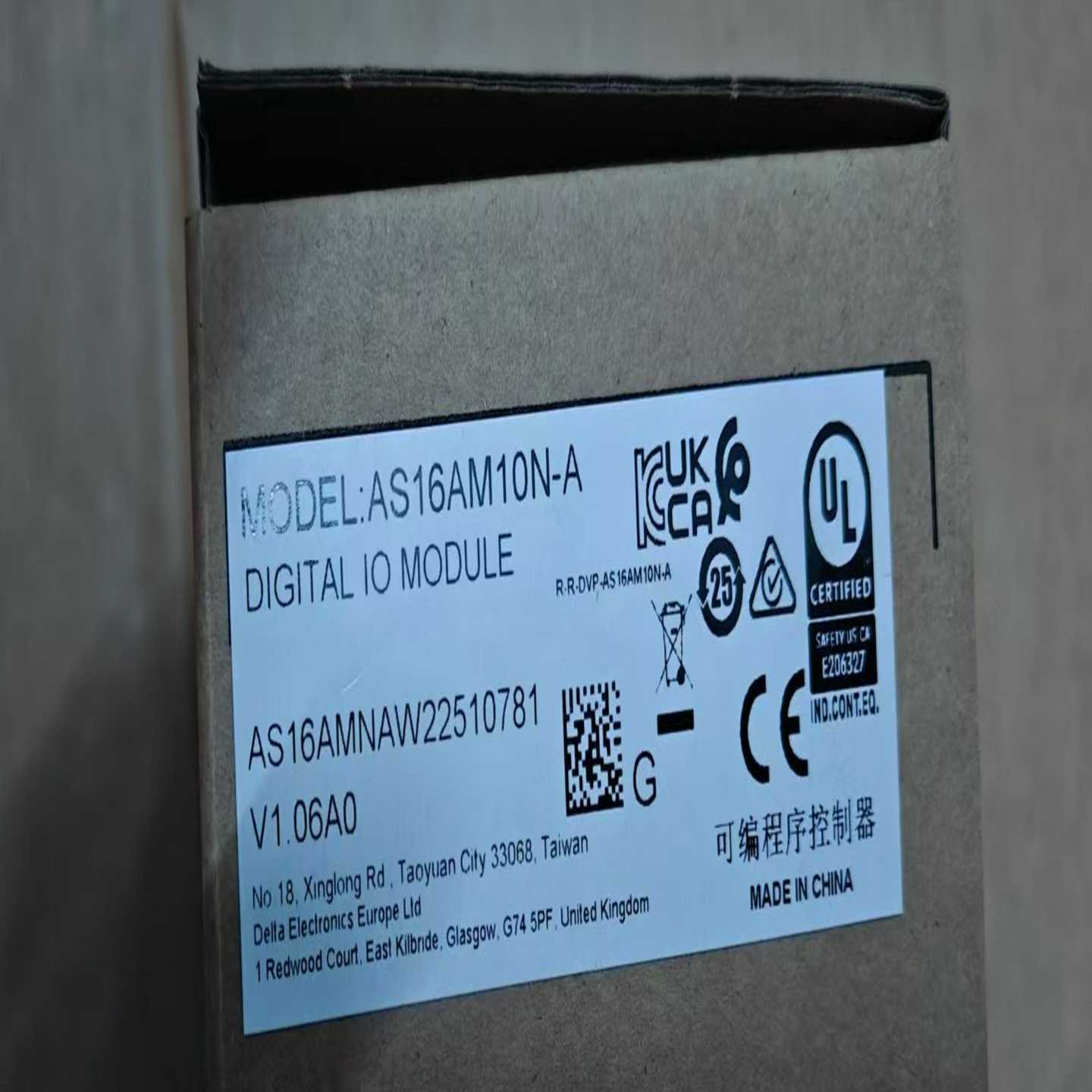 台达AS16AM10N-A扩展模块，，内外码一致询价