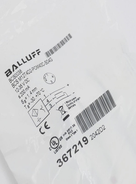 BalluffBCS0038BCSM12T4D2-POM40C-S04GKapazitiverSensor-