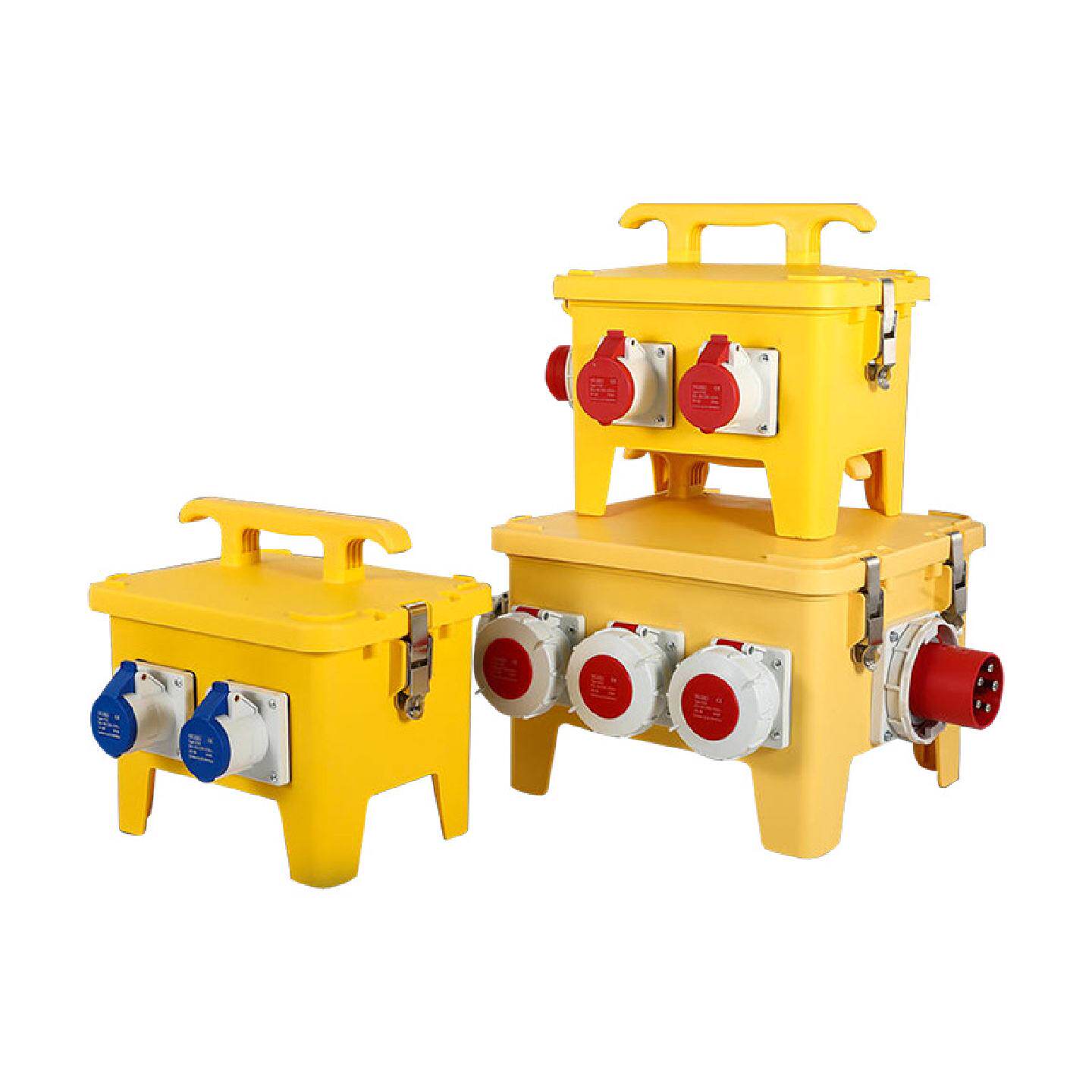 手提式移动工业插座箱临时工地配电箱电源户外防水开关防爆检修箱