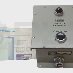 NEW RONAN X19HS1151 ANNUNCIATOR 115V 3A 60 CYCLES X19