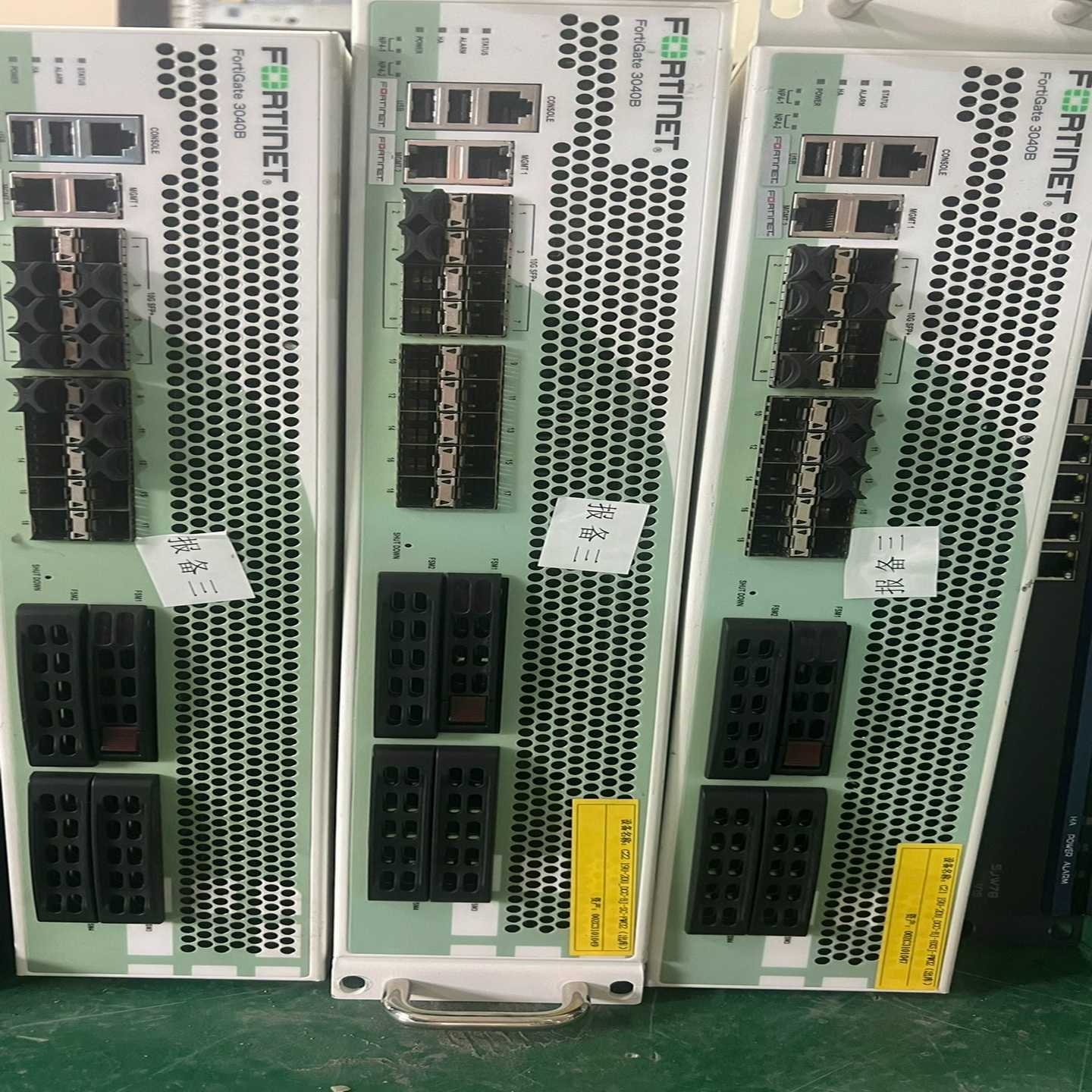 询价~飞塔3040B万兆防火墙机房下架几台 飞塔FORTINET3