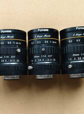 9新海康工业镜头，25mm，5MegaPixels，1:-询价客服