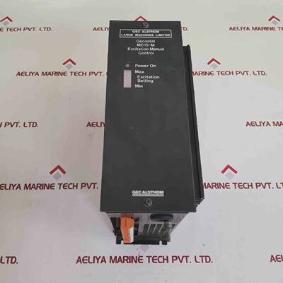 Manual De Control De Excitacin GEC ALSTHOM MC15M VIT08DOI