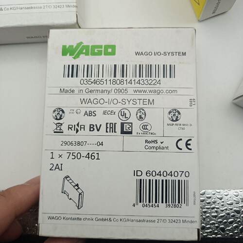 询价750461万可模块WAGO模块750461万可模块75