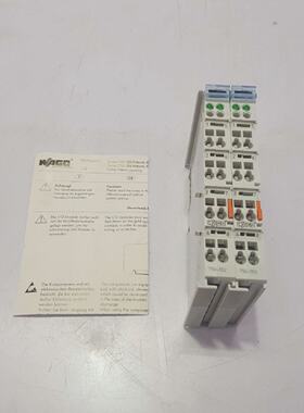 WAGO 750552 2CHANNEL ANALOG OUTPUT MODULE  LOT OF 2