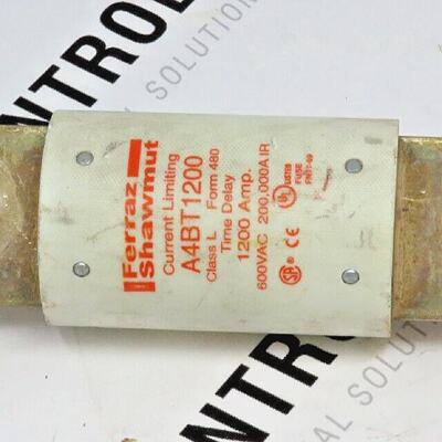 Mersen Ferraz Shawmut A4BT1200 1200A Class L Time Delay Fuse