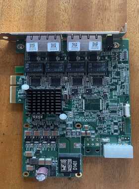 ADLINK凌华图像采集卡 PCLE-GIE74 POE4口~询价