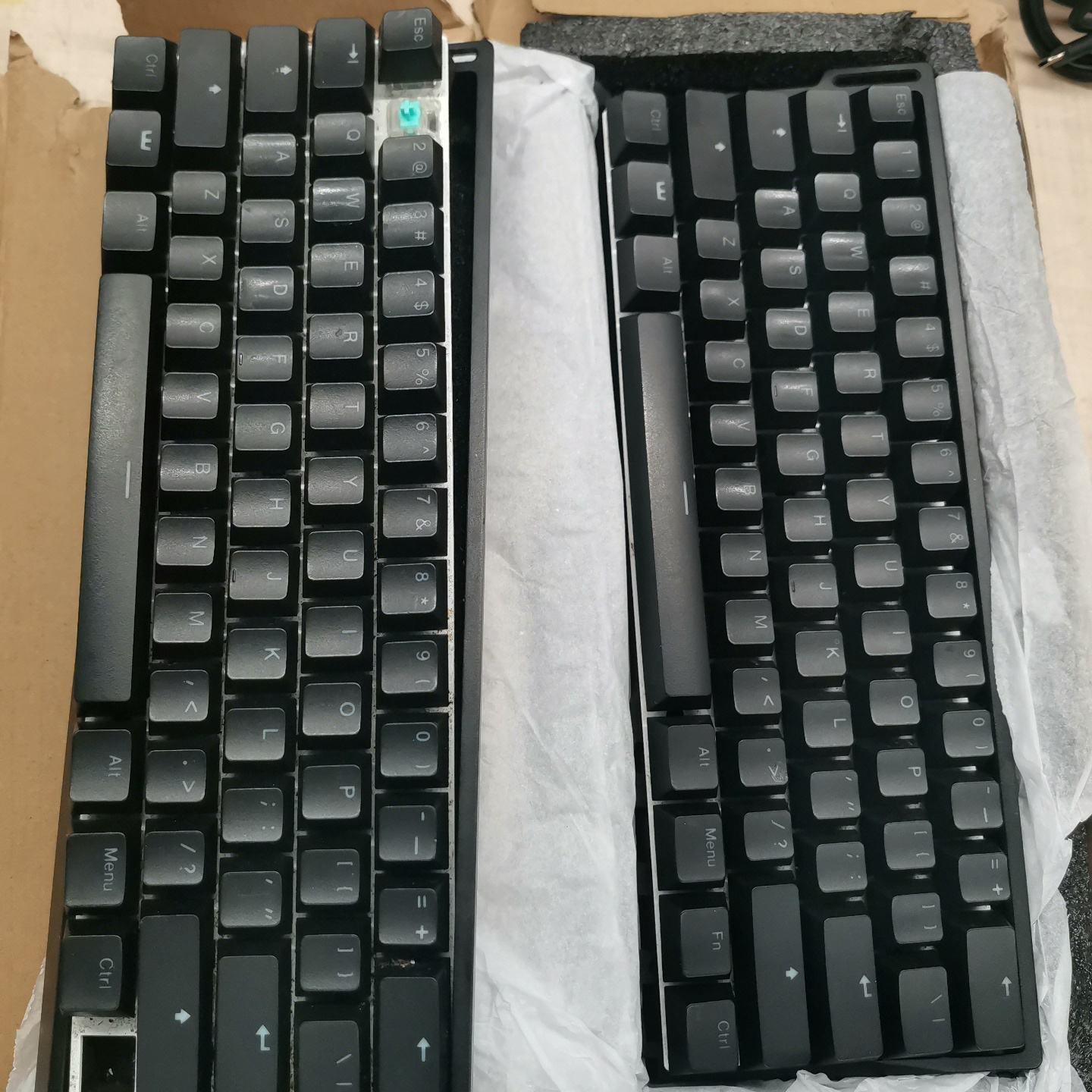 美加师Wooting 键盘,一切如图,二手的,没有PCB一个--议价商品