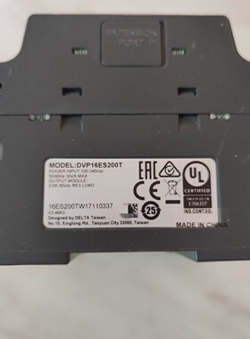 议价台达DVP16ES200T 40ES200T 24ES200T 32EC00T3可程式设计控制