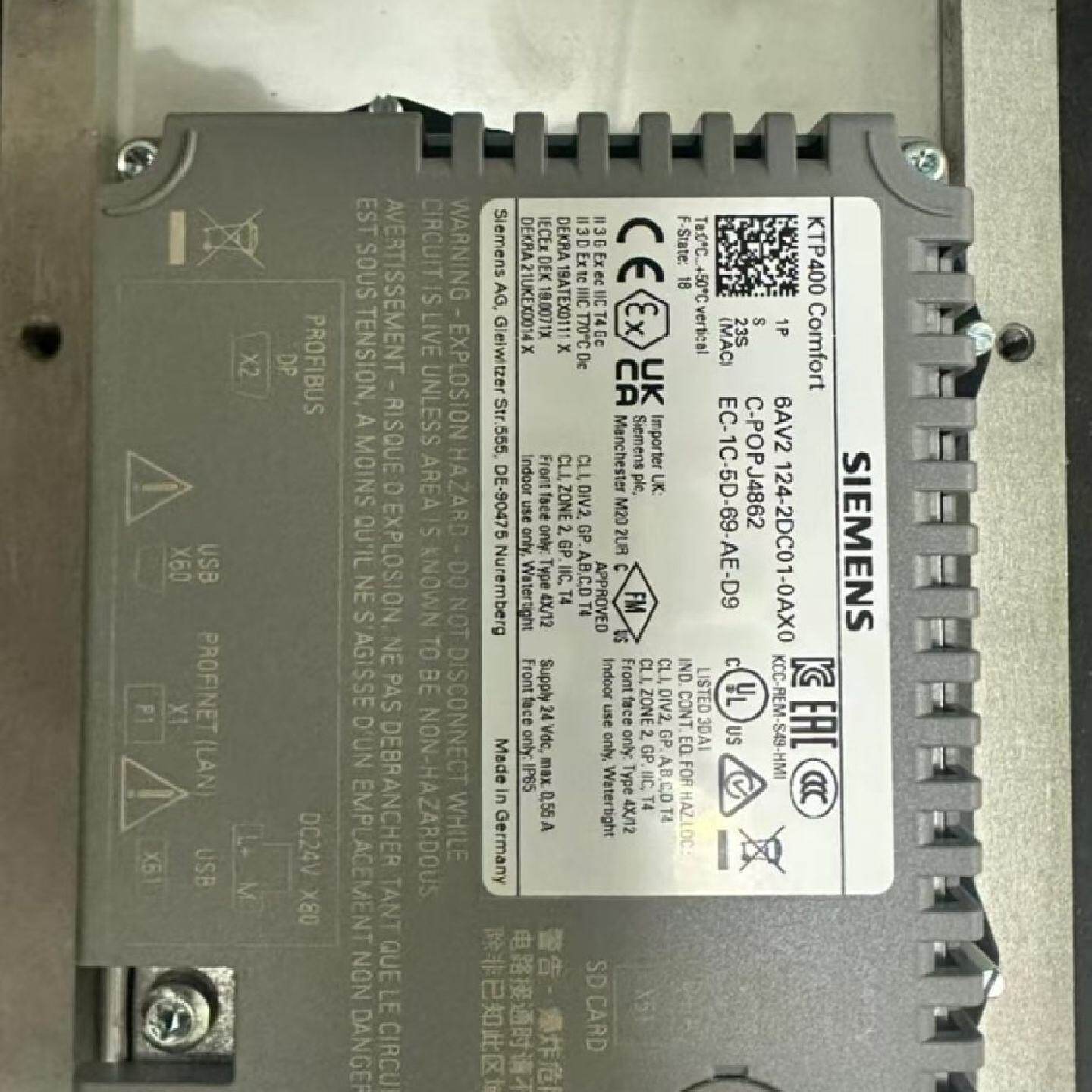 西门子触摸屏OSD 35-91，带K1 K2模块，全新原装，--议价商品