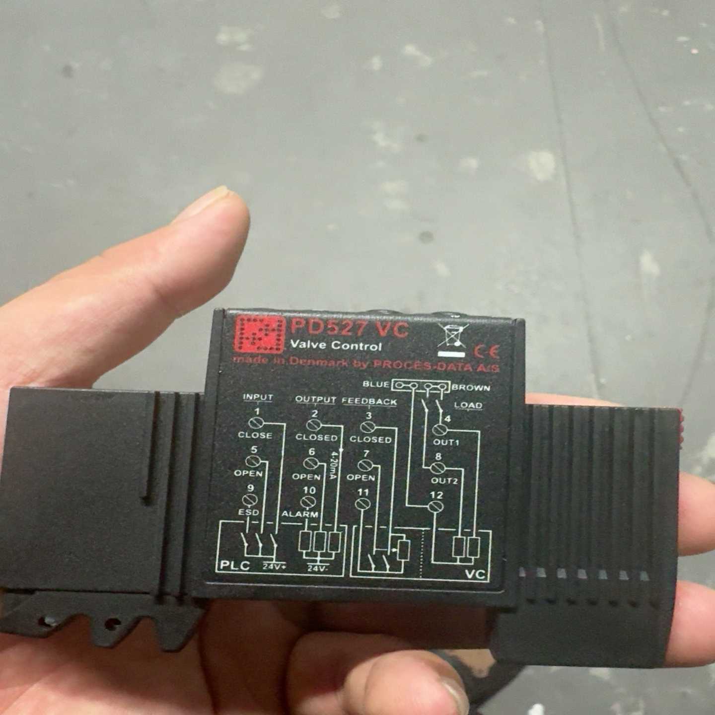 询价~丹麦Proces-Data PD527 VC阀门控制模块，全