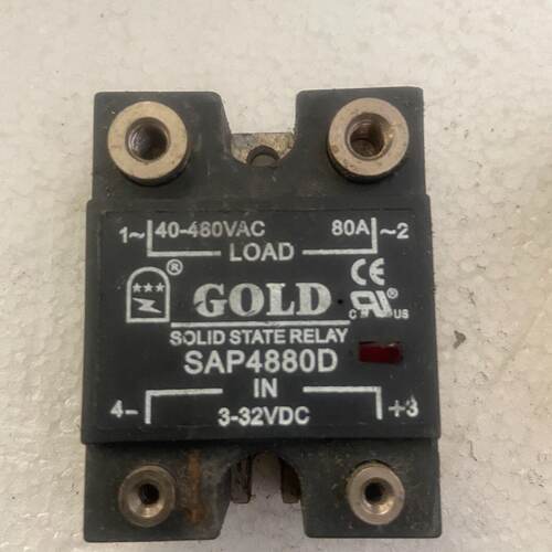 询价/固特GOLD单相固态继电器SAP4880D直流控交流功能正