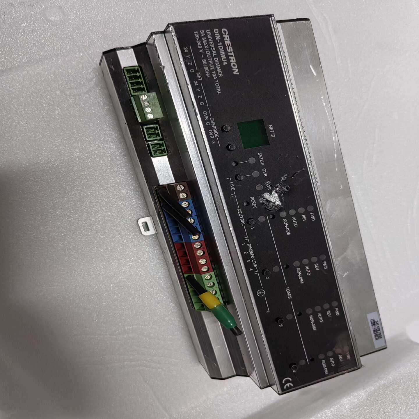 议价快思聪CrestronDIN-1DIMU4调光模块，成