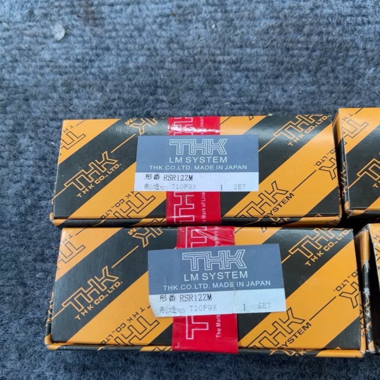 【请询价】全新直线滑块THK RSR12ZM还有4台全新未使用功能完