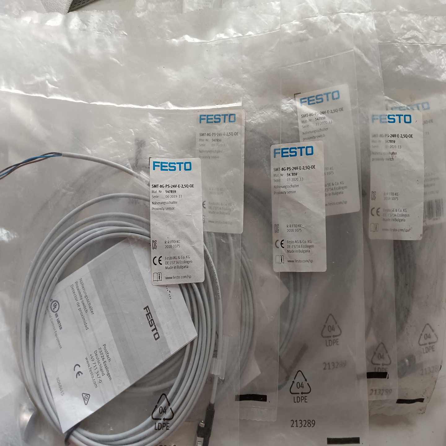 咨询-FESTO费斯托接近开关SMT-8G-PS-24V-E-2.