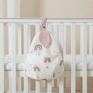 婴儿床挂收纳新生儿童拼接床边围栏挂篮宝宝床置物布艺收纳袋挂式