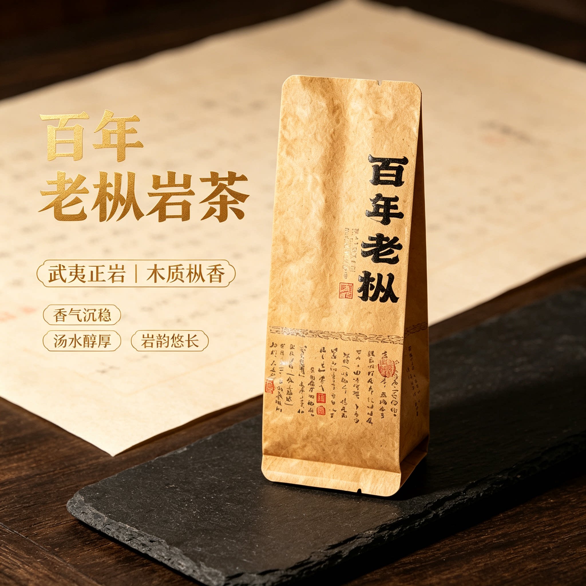 武夷正岩老枞水仙炭焙木质枞香