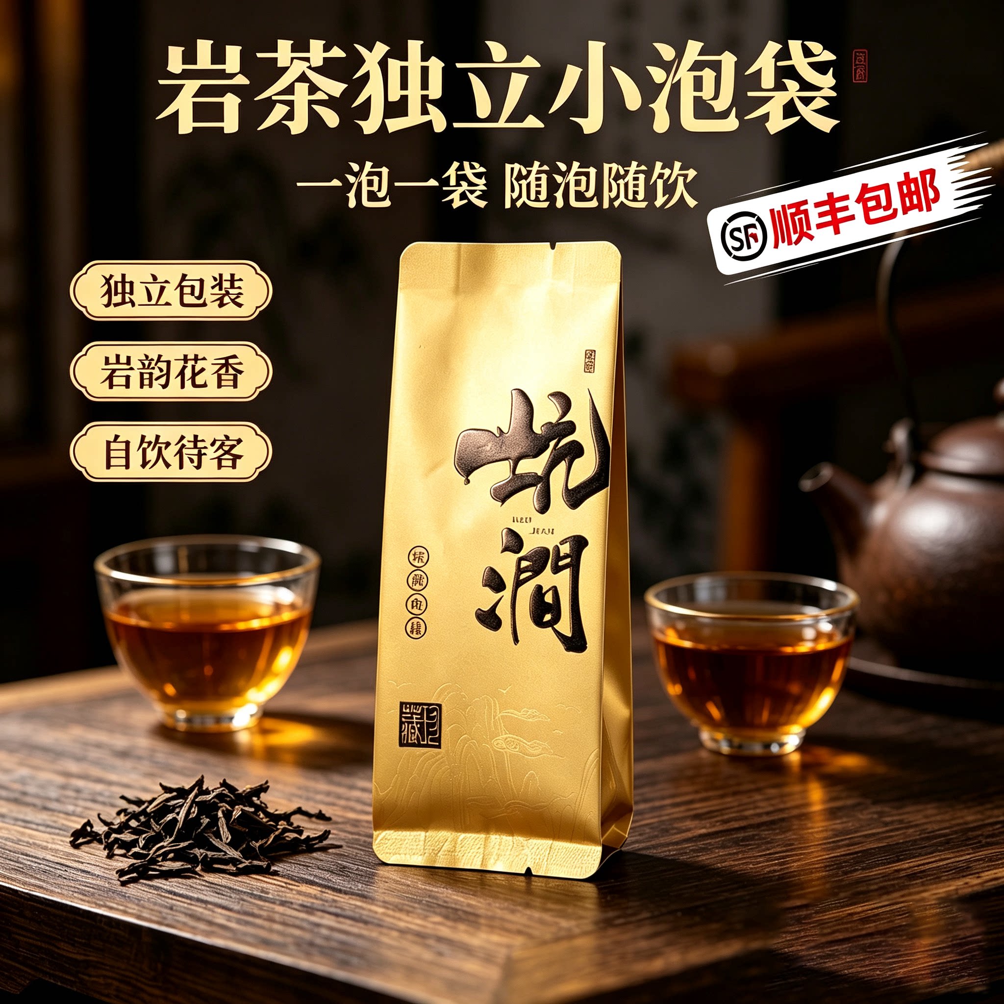 坑涧500g福建乌龙茶茶叶袋装