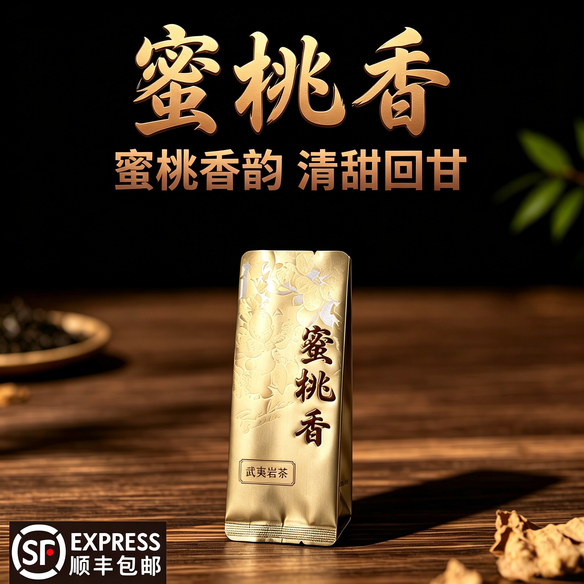 武夷山蜜桃香肉桂岩茶特级小泡