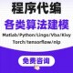 深度机器学习NLP算法程序代编数学建模型完型填空Python代码 帮做