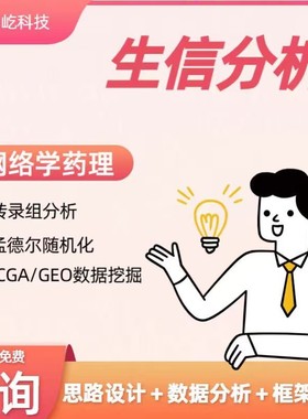 mRNA-miRNA-lncRNA网络药理学生信分析