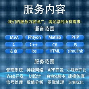 matlab代做图像信号处理神经网络Python深度学习遗传算法通信仿真