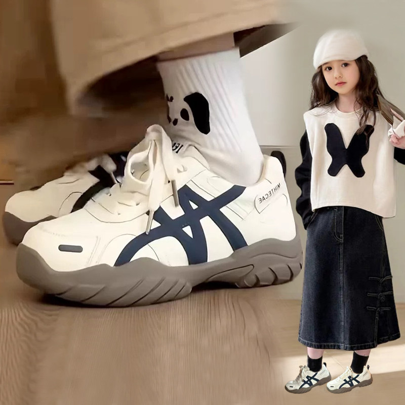 女童运动鞋2025秋冬季加绒女孩德训鞋休闲运动鞋百搭小白鞋阿甘鞋,童鞋/婴儿鞋/亲子鞋,运动鞋,淘宝优惠券,粉丝福利购,淘宝优惠卷