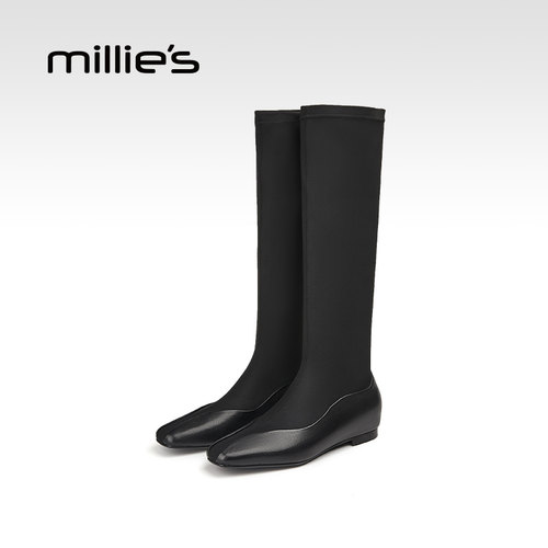 millies妙丽弹力靴瘦瘦靴