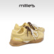 内增高2026春夏新款 MILLIE 女款 百搭透气阿甘鞋 妙丽黄色德训鞋