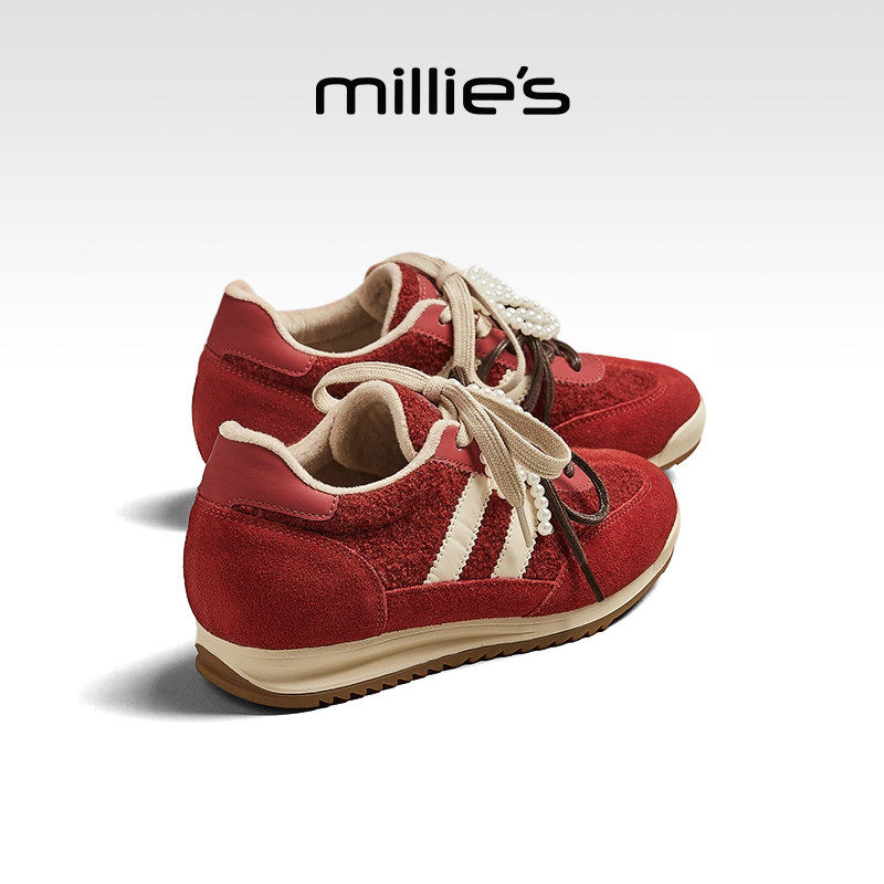 millies妙丽休闲加绒阿甘鞋