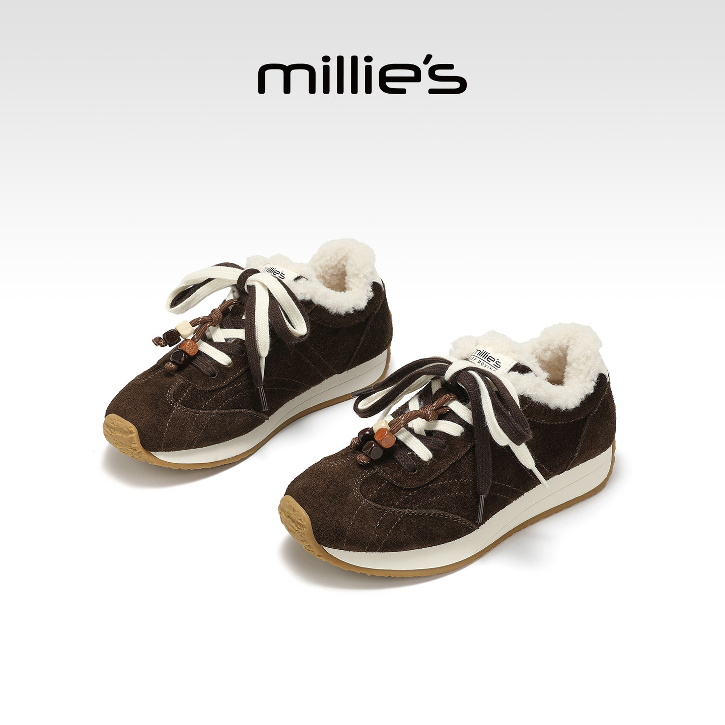 millies妙丽女鞋加棉休闲运动鞋