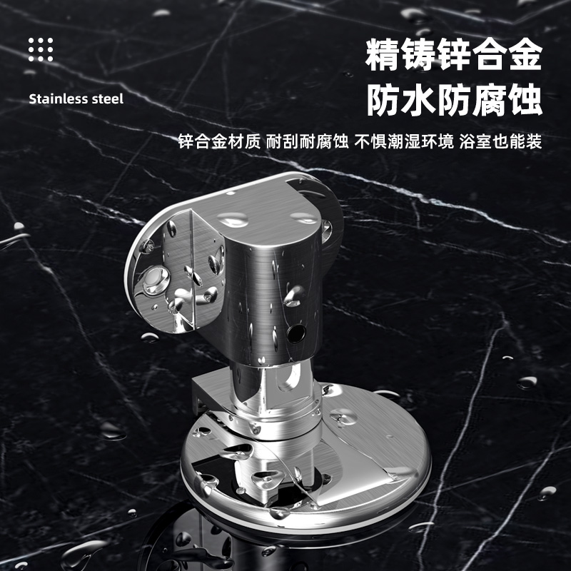 强磁不锈钢门吸免打孔门挡器卫生间防撞神器门阻门碰墙吸隐形地吸