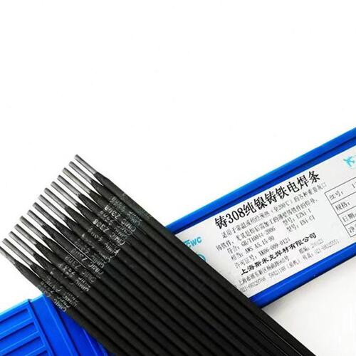 Z308纯镍铸铁焊条，焊接之后可以加工还有冷焊机专用的铸铁焊芯
