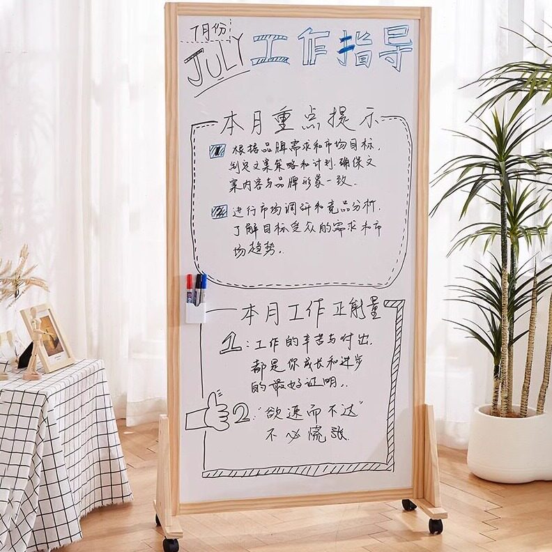 直销书法作品展示架可移动软木板照片墙美术毛笔字画幼儿园作品架