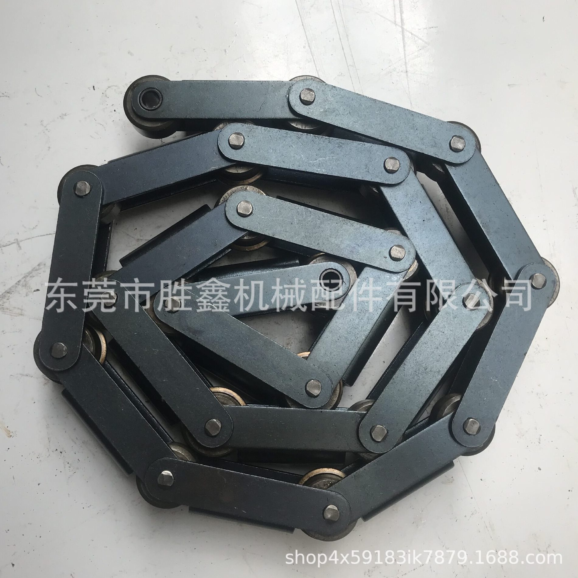 直销工业链条输送链条大节距链条长节距链条不锈钢弯板链条滚子链