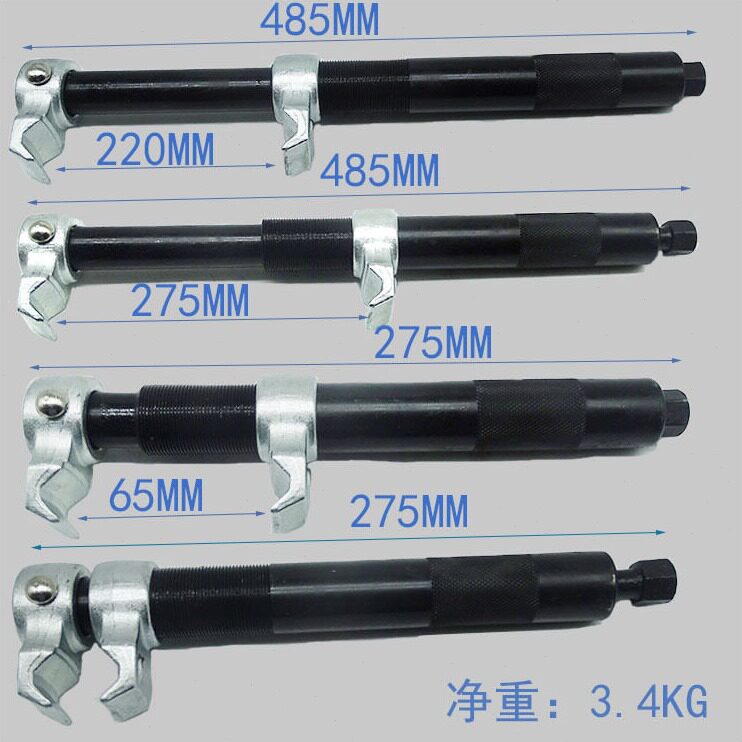 直销汽车震避震弹簧压缩器三件套卷式弹簧拆卸器避震器拆取工具
