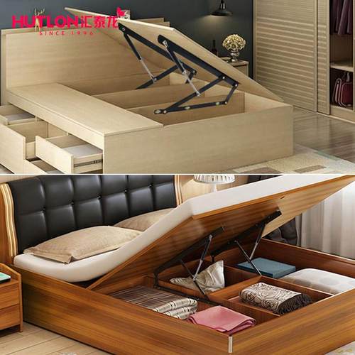 汇泰龙气弹簧榻榻米拉杆床用床板液压杆支撑杆支架杆举升器气杆