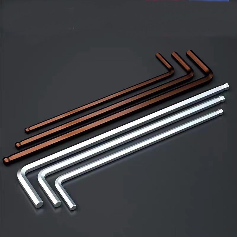 内六角扳手加长球型头内6角螺丝刀内六方L型扳手S2加硬M1.5-M27