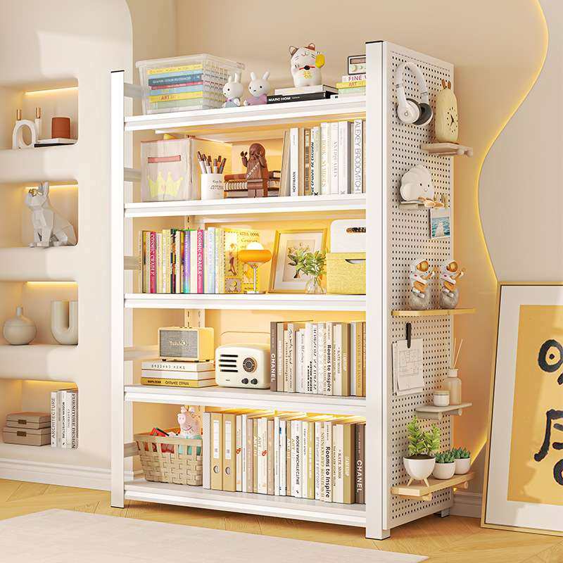 书架钢制书桌改造免打孔落地多层靠墙置物架可调节收纳架铁艺架子,包装,电子元器件包装,淘宝优惠券,粉丝福利购,淘宝优惠卷