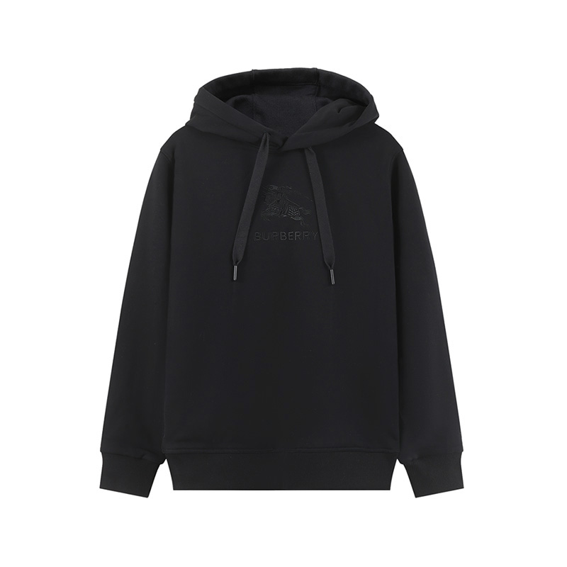 BURBERRY博柏利 男士马术骑士徽标刺绣连帽长袖卫衣 8072741同